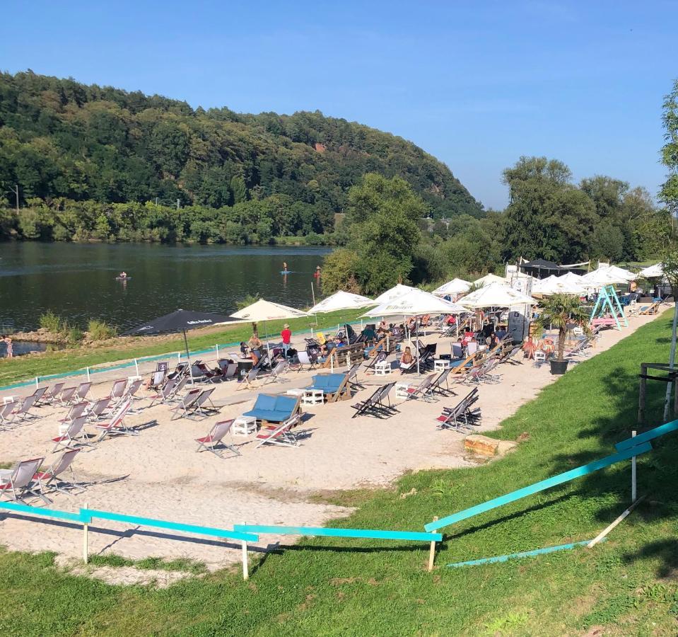Wohnen Am Trierer Moselufer Exterior foto